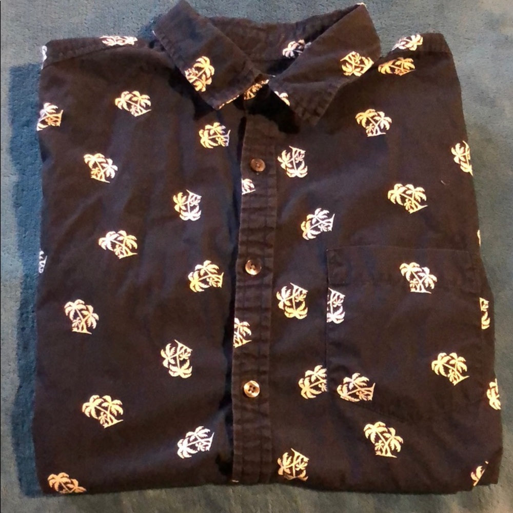 Cactus palm tree short sleeve